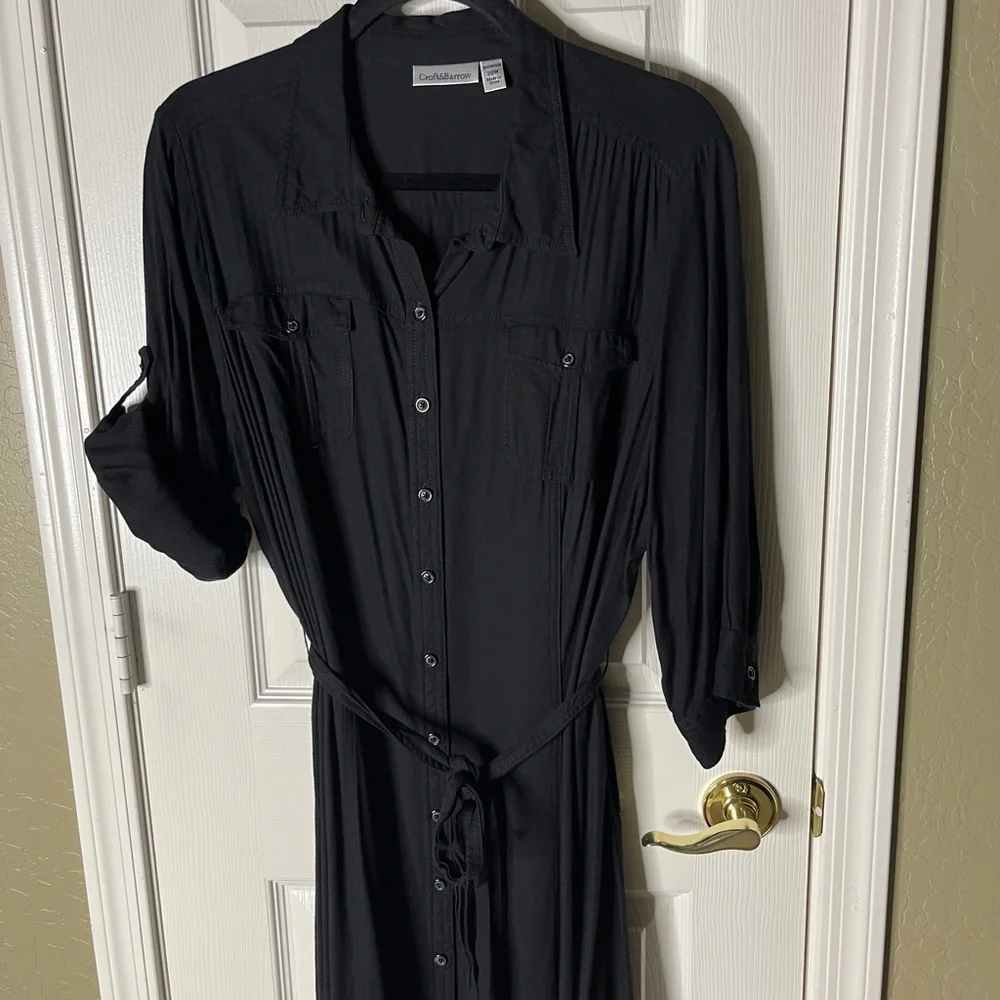 💥Final Markdown💥 Croft & Barrow Black Dress - Picture 5 of 7